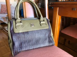Bolso George Reich Marrón y Verde