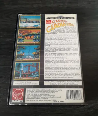 Global Gladiators mega drive