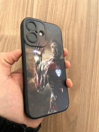 Cover iPhone 16 Iron Man