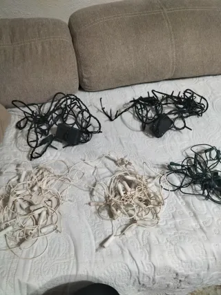 5 Pares Luces Navidad