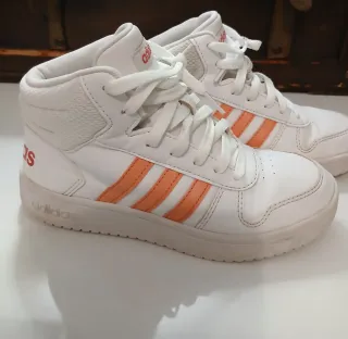 Adidas Scarpe Sneakers Corallo Bianche