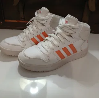 Adidas Scarpe Sneakers Corallo Bianche