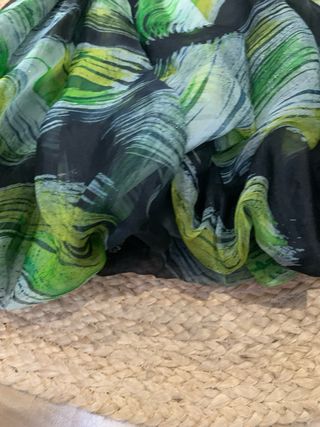 Vestido fiesta corto estampado