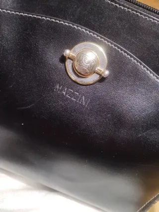 Borsa Mazzini nera anni 90 originale