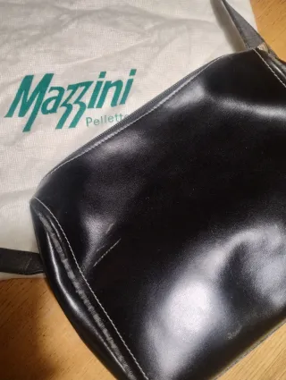 Borsa Mazzini nera anni 90 originale