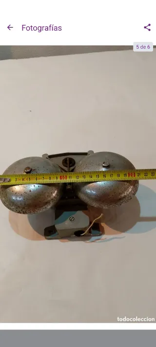 Timbre ANDISA Doble Campana 1982