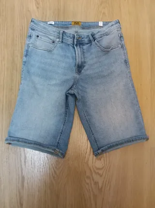 Pantalones cortos vaqueros Jack & Jones Talla S