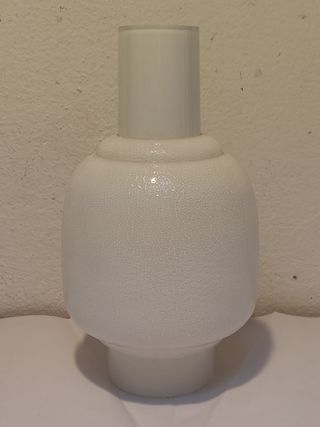 Tulipano opalino vintage per lampadario