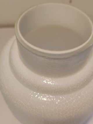 Tulipano opalino vintage per lampadario