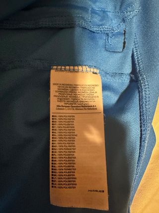 Chaqueta FC Barcelona Nike Azul y Dorado