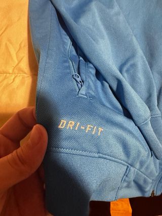 Chaqueta FC Barcelona Nike Azul y Dorado