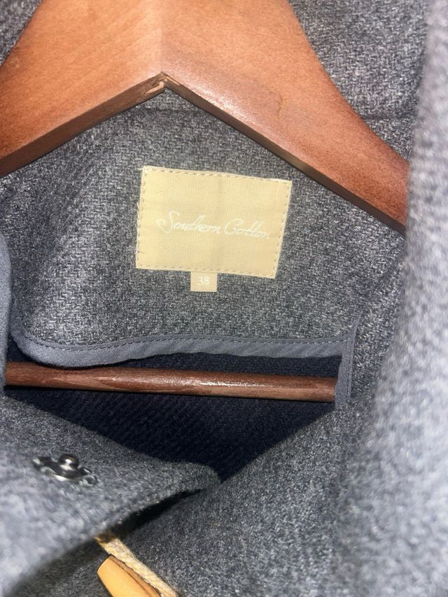 Abrigo Southern Cotton gris