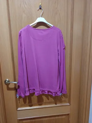 Sudadera/camiseta manga larga con volantes