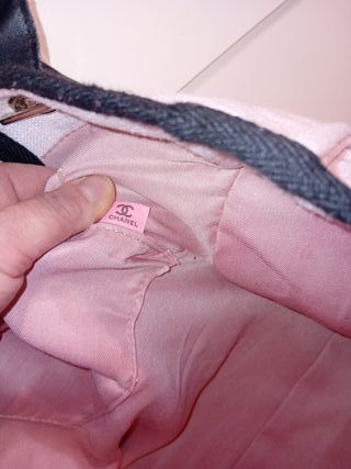 Bolso Chanel Beige y Negro