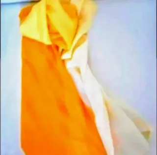 Sciarpe da donna arancione e giallo