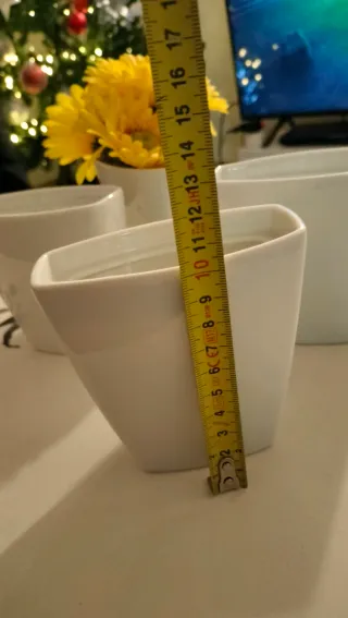 Set 13 Portafiori Bianchi