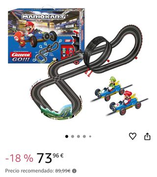 Carrera GO! Mario Kart Pista PRECINTADO.