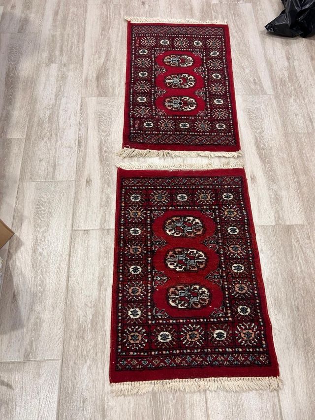 Pack 2 Tapetes Persas de Lã Multicolor