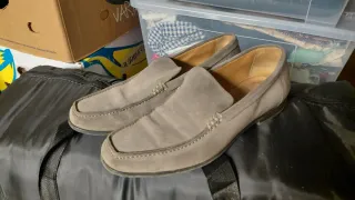 Scarpe scamosciate Boggi Milano Tg 40 (misura 6)