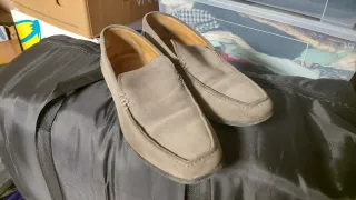 Scarpe scamosciate Boggi Milano Tg 40 (misura 6)