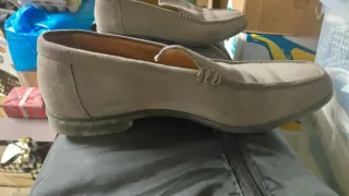 Scarpe scamosciate Boggi Milano Tg 40 (misura 6)