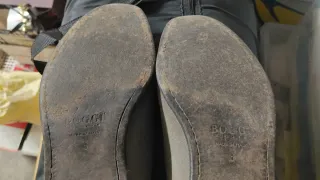 Scarpe scamosciate Boggi Milano Tg 40 (misura 6)