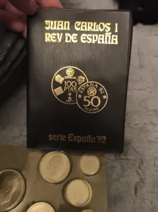 Colección monedas España Mundial 82
