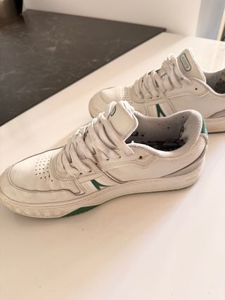 Zapatillas Lacoste Blancas y Verdes