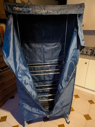 Secador Ropa Portátil Newteck Azul