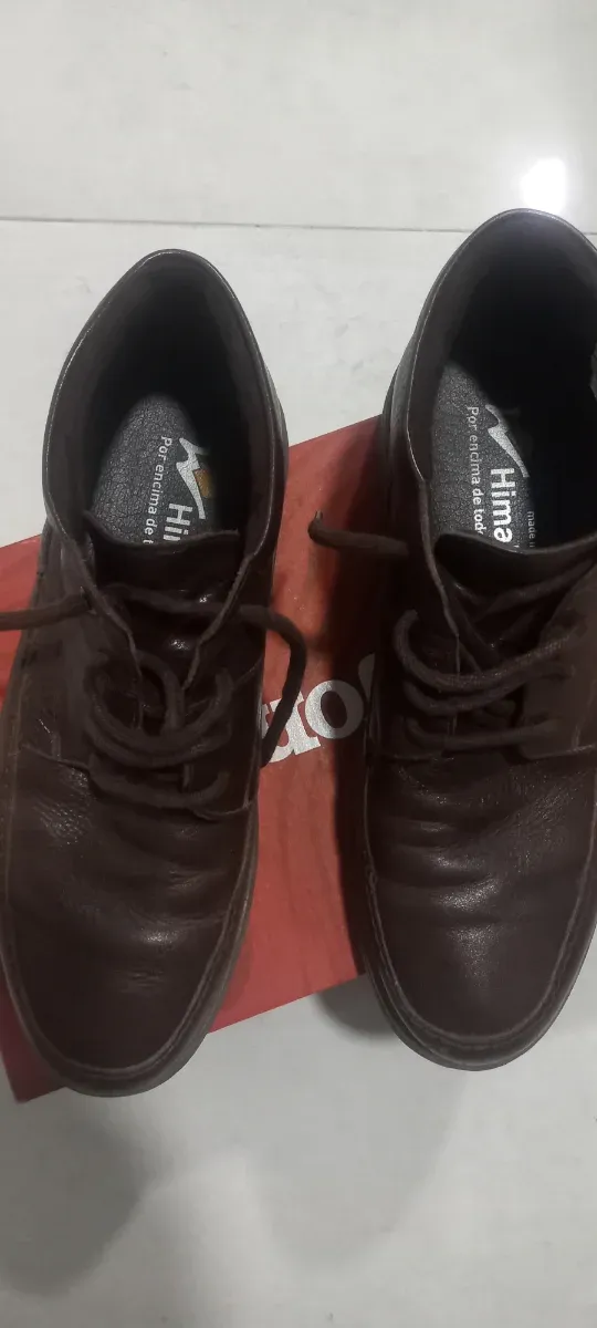 Botín de vestir marrón