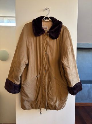 Giacca Sisley vintage donna cammello