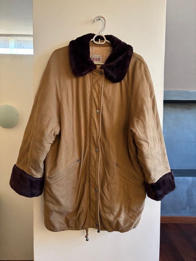 Giacca Sisley vintage donna cammello