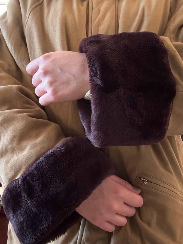 Giacca Sisley vintage donna cammello