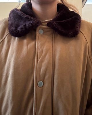 Giacca Sisley vintage donna cammello