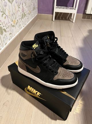 Nike Air Jordan 1 Black Brown Puestas 4 veces