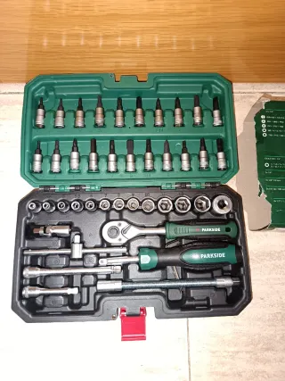 Juego Carraca y Vasos Parkside Nuevo