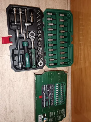 Juego Carraca y Vasos Parkside Nuevo