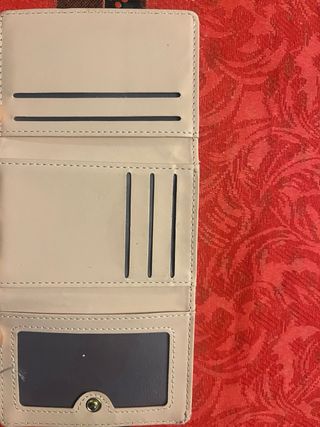 Monedero pequeño mujer rosa