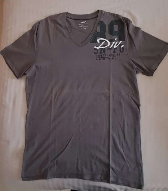 Camisetas Hombre Verde scuro,gris..