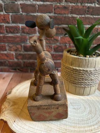 Giocattolo vintage snodabile anni '50/'60