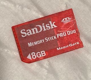 Memory Stick PRO DUO 8GB PSP