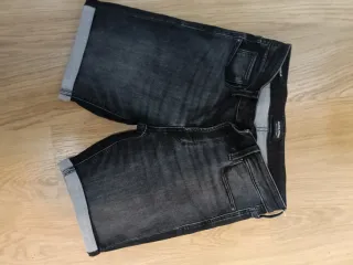 Pantalón corto vaquero negro Jack & Jones