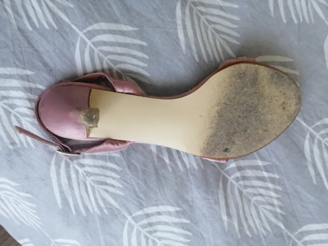 Sandalias fiesta Boch,color rosa talla 40