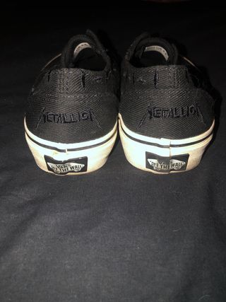 Zapatillas Vans edición Metallica Lars Ulrich