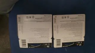 Cartuchos de tinta HP 56 y 57