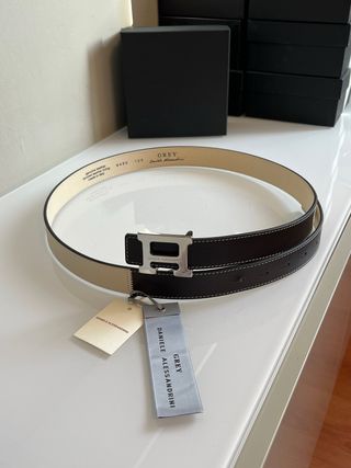 Cintura Daniele Alessandrini bicolore tg 105