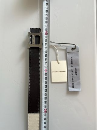 Cintura Daniele Alessandrini bicolore tg 105