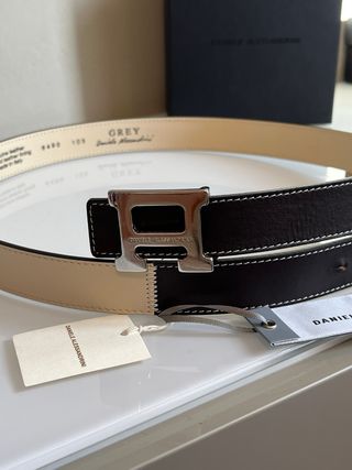 Cintura Daniele Alessandrini bicolore tg 105