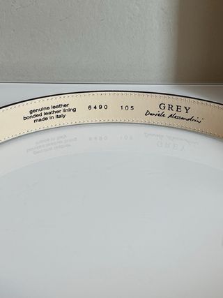 Cintura Daniele Alessandrini bicolore tg 105