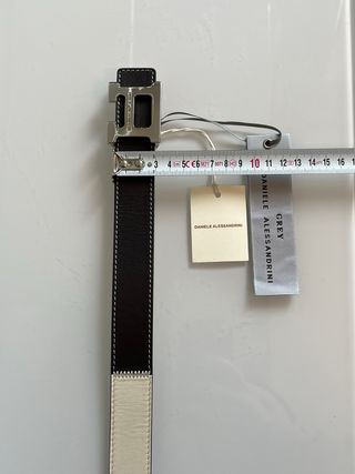 Cintura Daniele Alessandrini bicolore tg 105